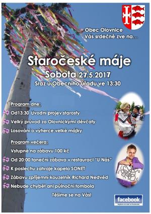 STAROČESKÉ MÁJE 2017